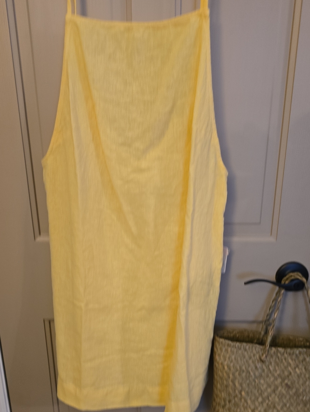 Free People Yellow Women's Summer Slip Dress - Sleeveless